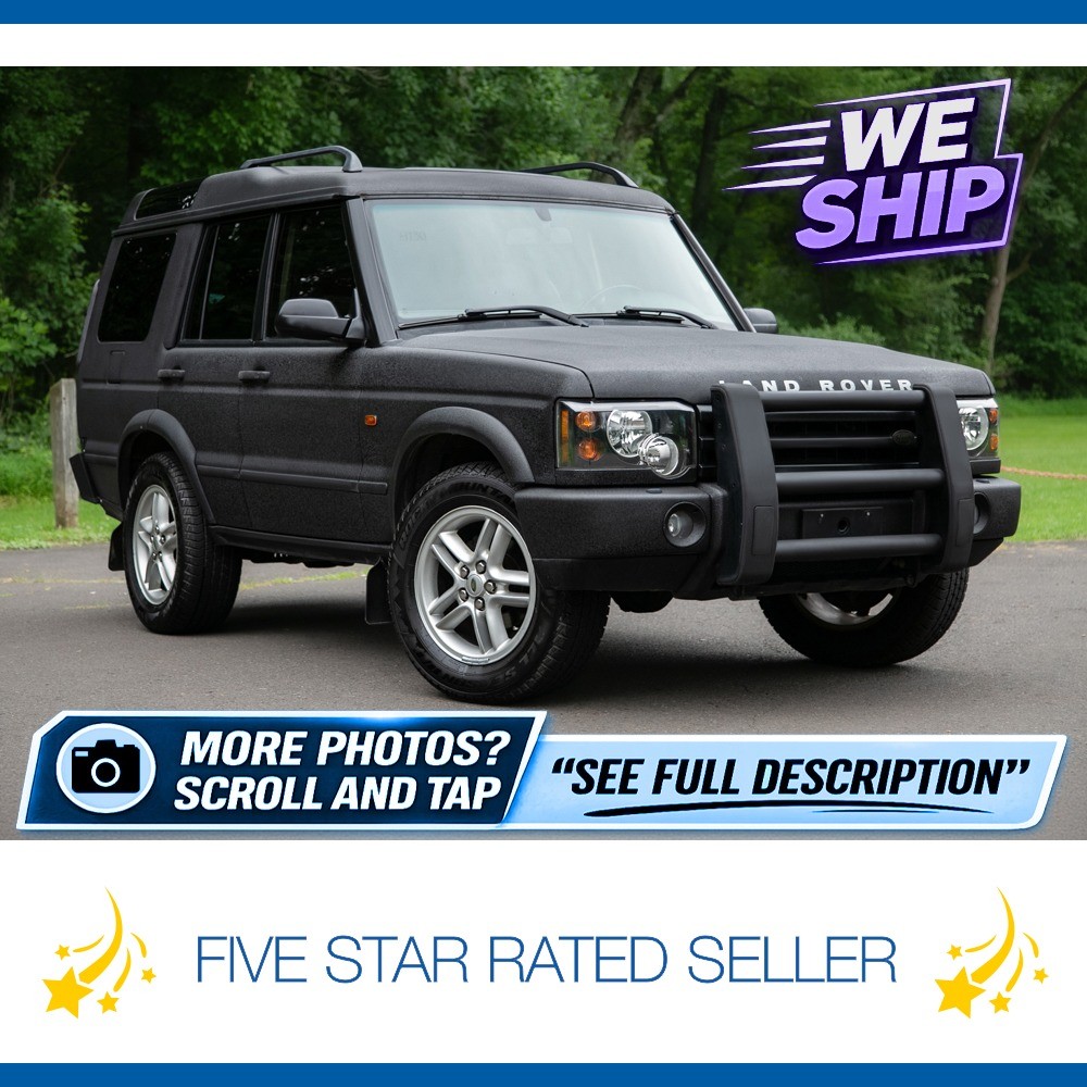 2003 Land Rover Discovery SE7 106K mi Serviced California CARFAX WE SHIP!