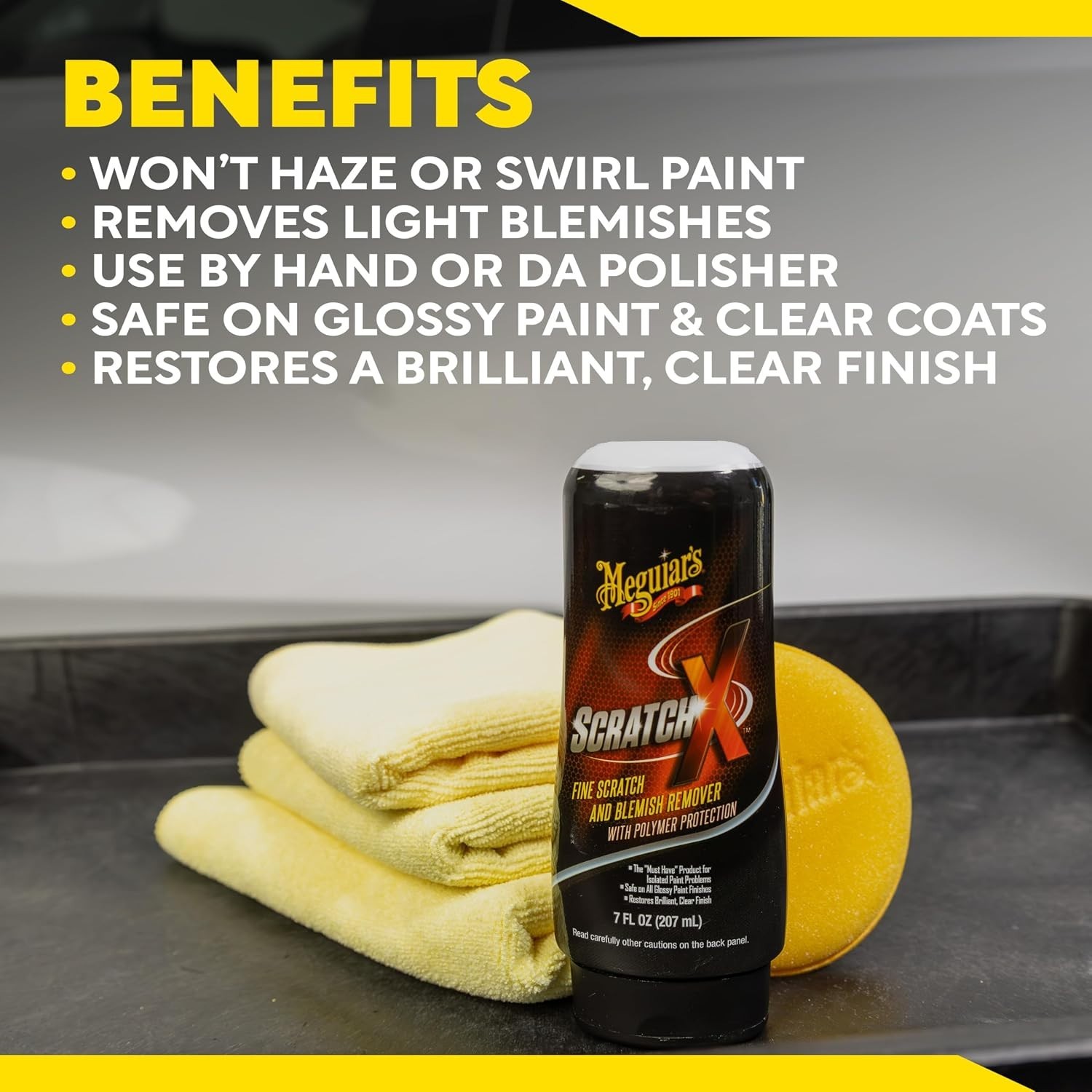 Scratch-X 7 oz Fine Scratch and Blemish Remover for Car Paint Restoration