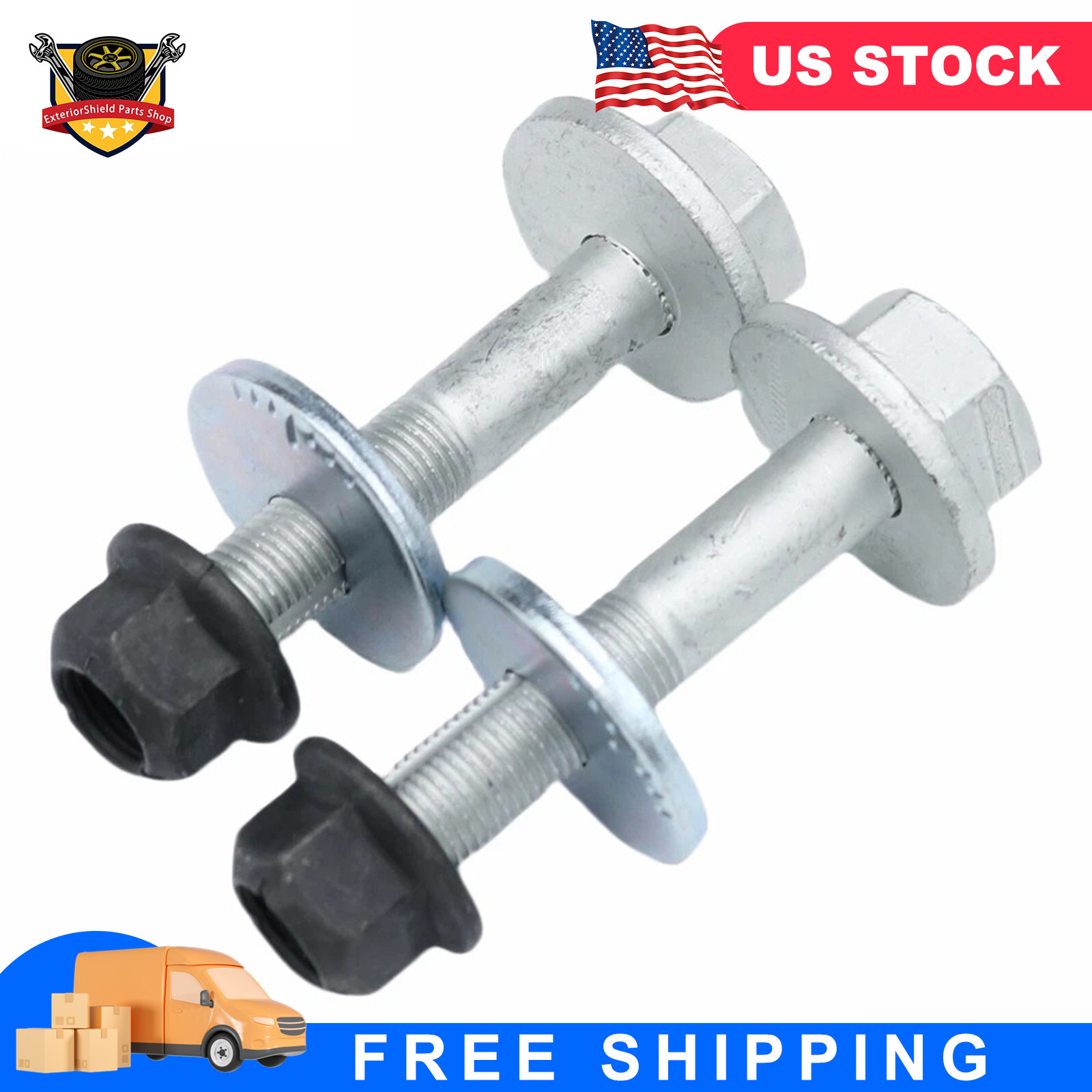 2 Sets Rear Suspension Lateral Arm Adjust Bolts For Hyundai Kia 54640-3R000