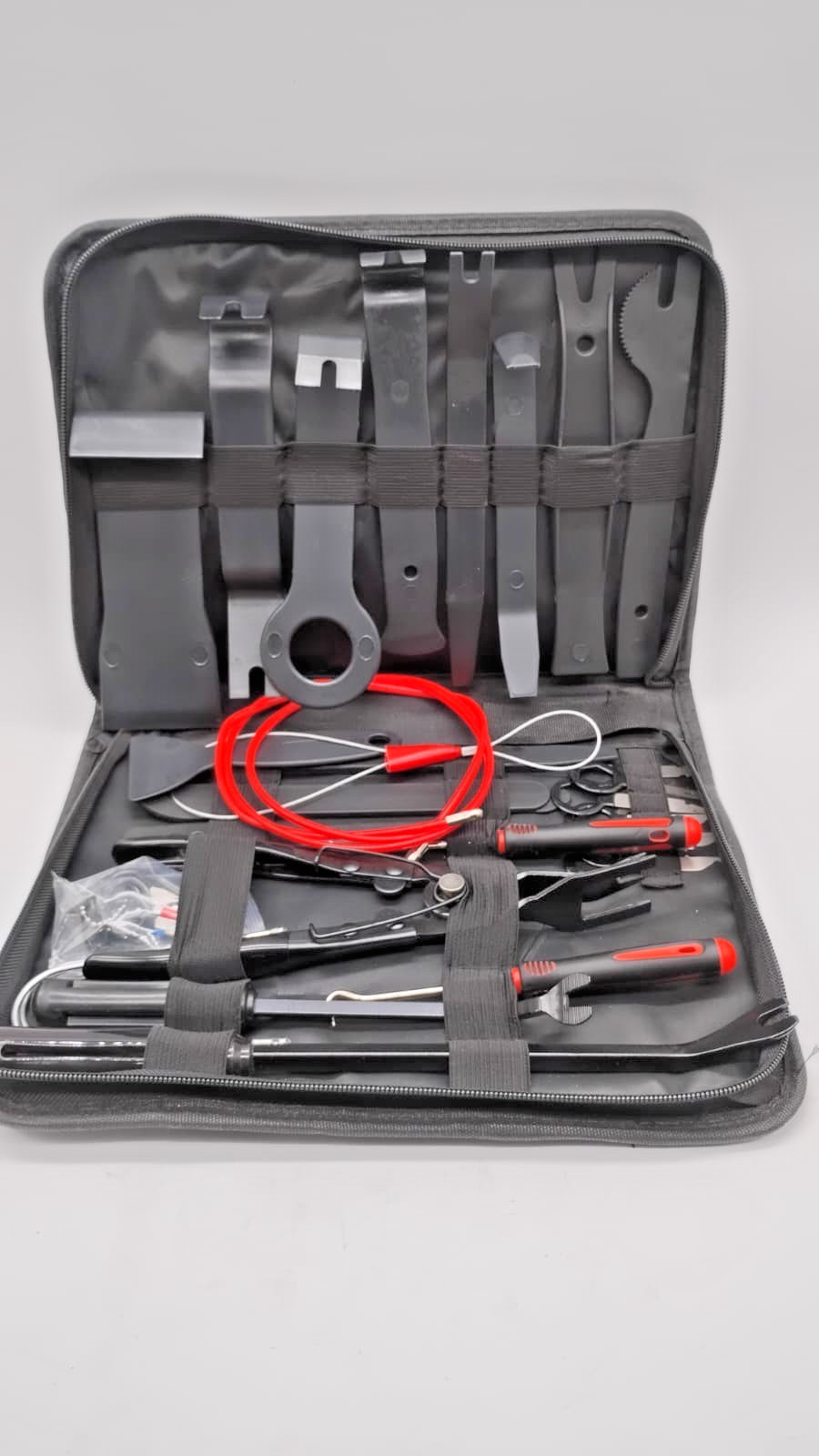 GOOACC 40PCS Car Trim Removal Tool Kit Auto Panel Pry Bar Clip Pliers w/ Bag