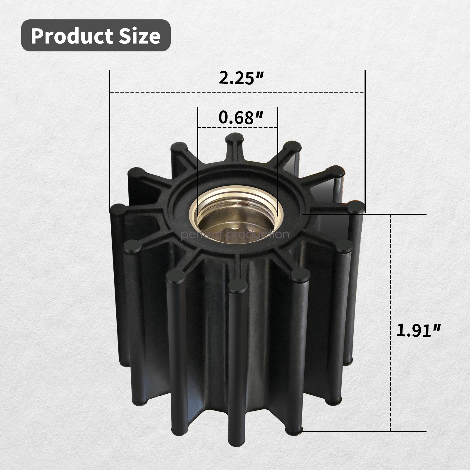 21700445 compatible with Volvo Penta Water Pump Impeller Kit
