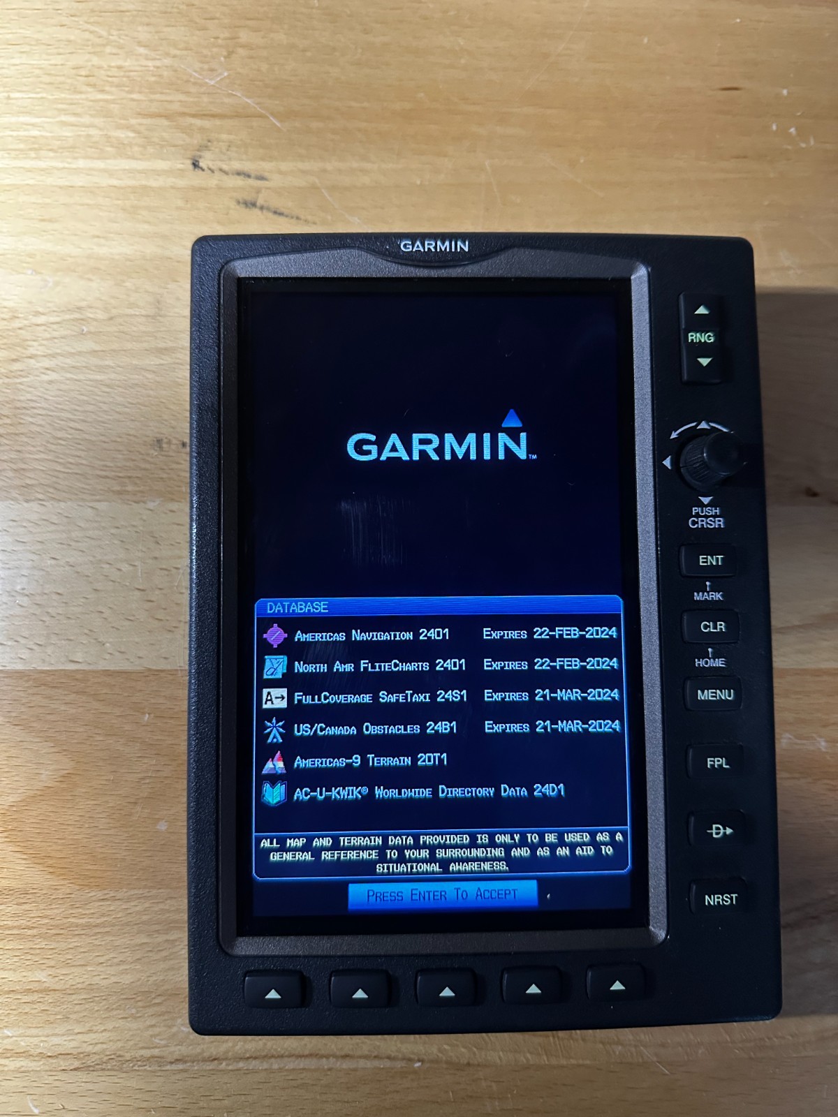 Garmin GPSMAP 695 with many desirable accessories guaranteed 30 days