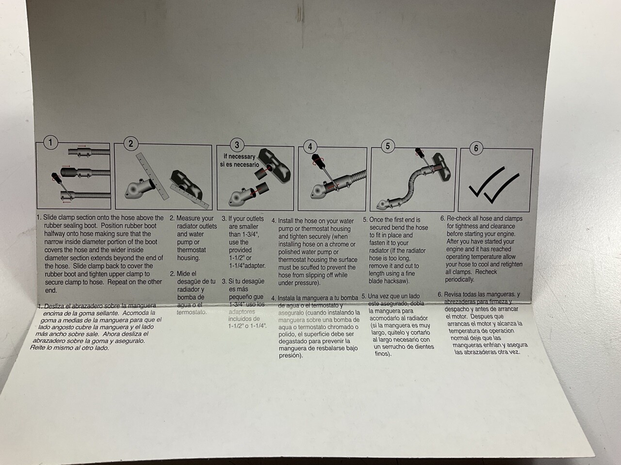 Spectre 7790 36″ Stainless Steel Radiator Hose Kit, 1.25 In., 1.50 In., 1.75 In