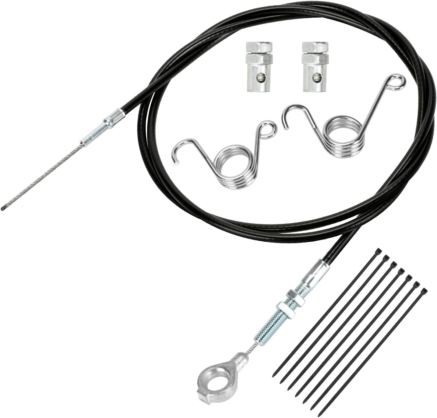 HIAORS 71 inch Throttle Cable for Go Kart Predator 212cc 196cc 1 Pack, Black