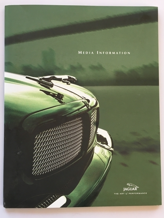 2001 Jaguar 2002 Original Car Media Brochure Catalog Press Kit – X-Type XK8