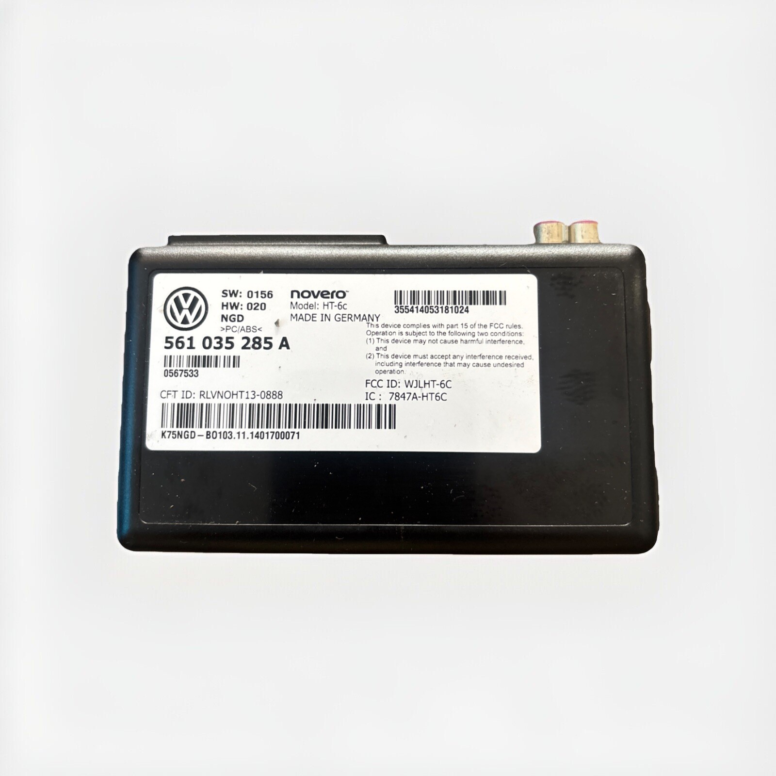 15-18 Volkswagen Passat/Beetle/Jetta GPS Navigation Control Module OEM 561035285