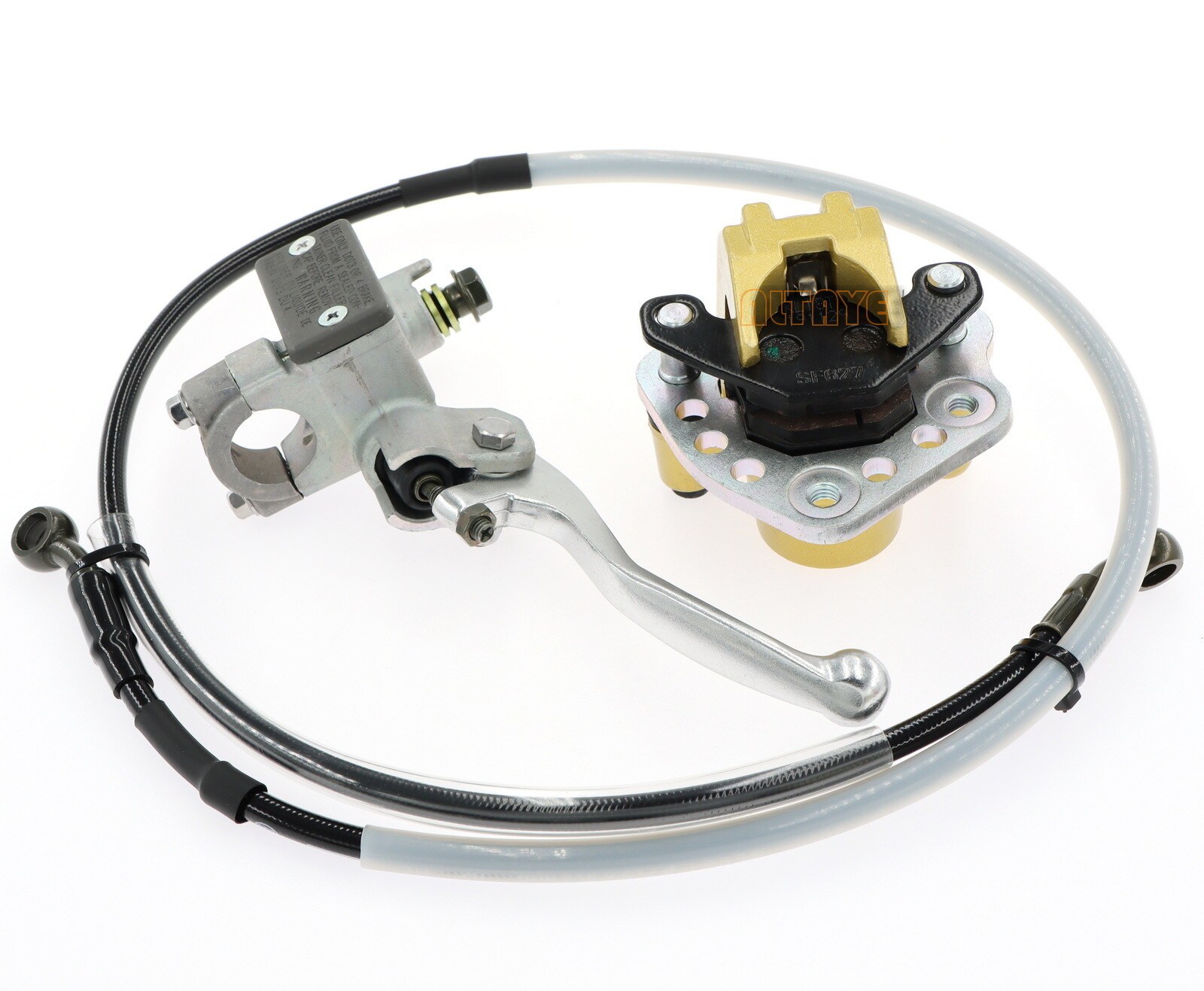 Front Brake Master Cylinder Caliper & Hose Assy For Kawasaki KX80 KX 80 84-96