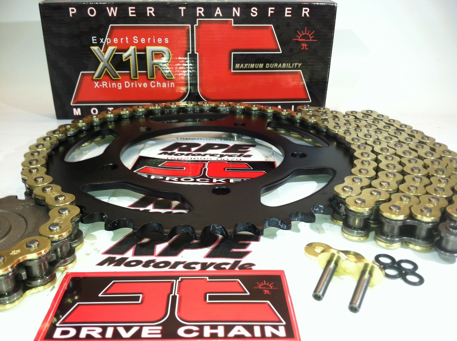 Suzuki DRZ400sm Super Motard 2005-2020 JT Premium X-Ring Chain and Sprockets Kit
