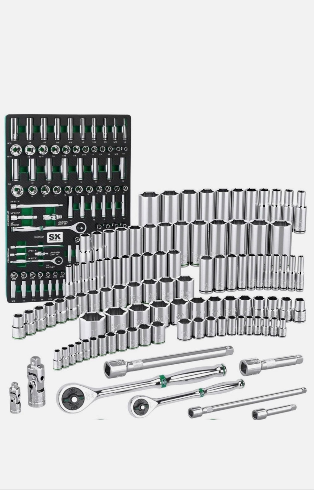 SK Tools 105-Piece Socket Set SK01321