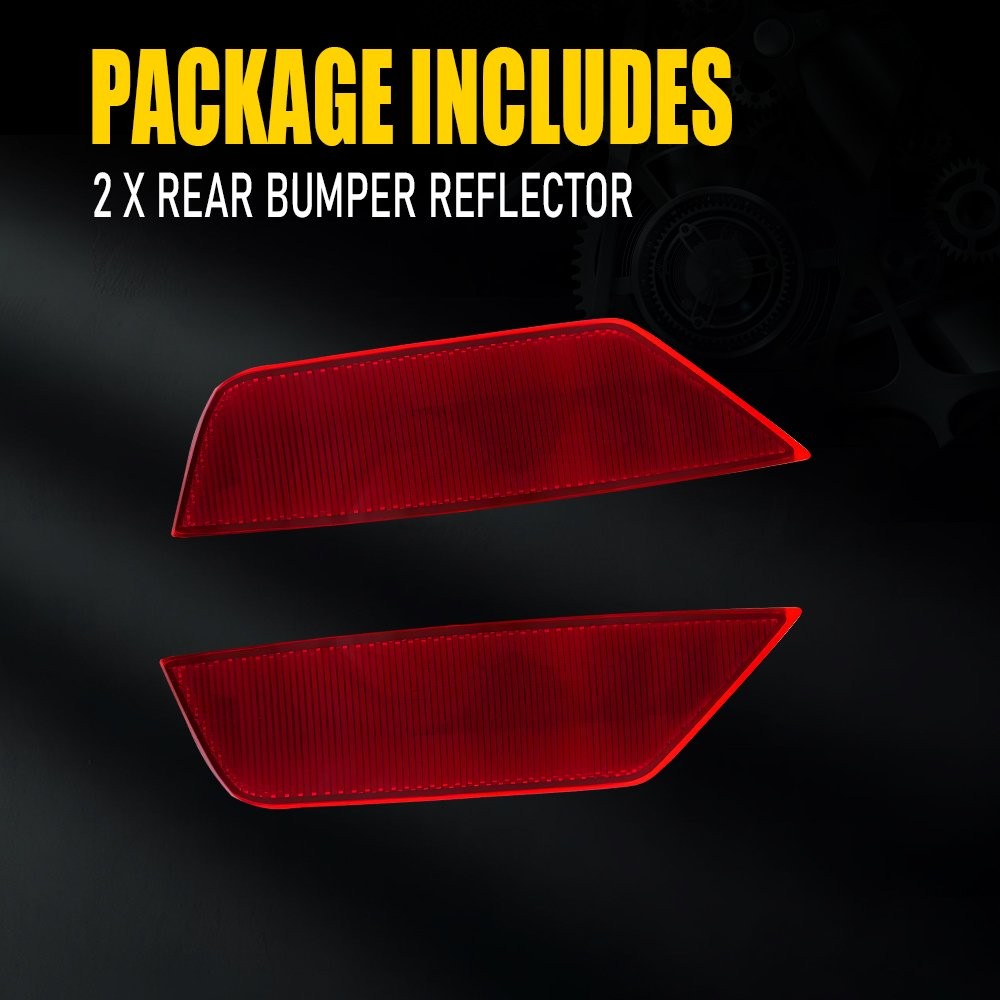 Rear Bumper Reflector Set For 2013-2019 Ford Escape CJ5Z15A449A CJ5Z15A449B USA