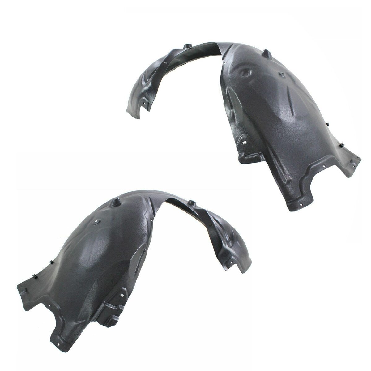 Driver & Passenger Side Fender Liner Set w/ Clips For 2011-2014 Chrysler 300