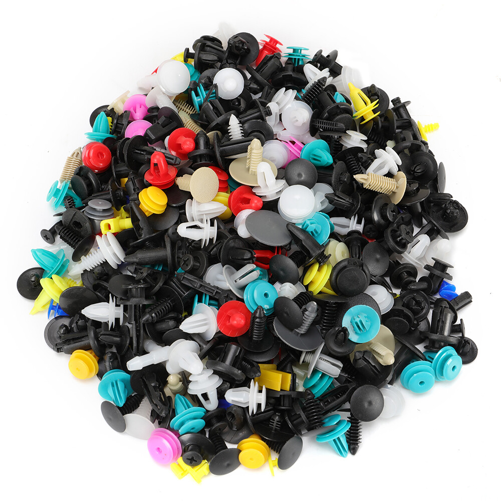 500PCS Mixed Auto Door Panel Clips Fixing Fastener Car Interior Trim Rivet