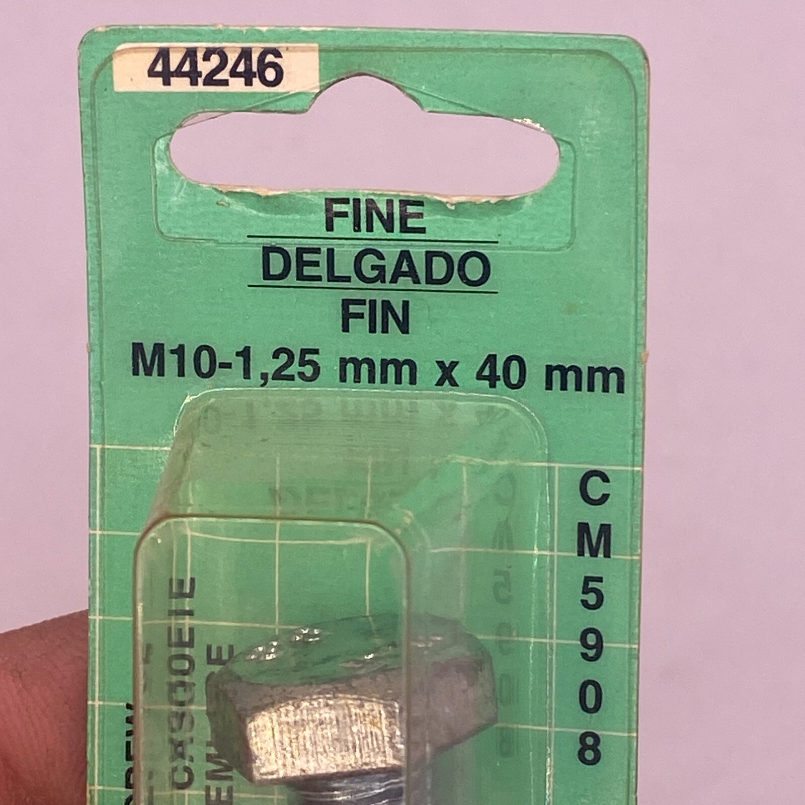 DORMAN KEEP TITE 44246 Bolt FINE CAP SCREW M10-1,25mm x 40mm?