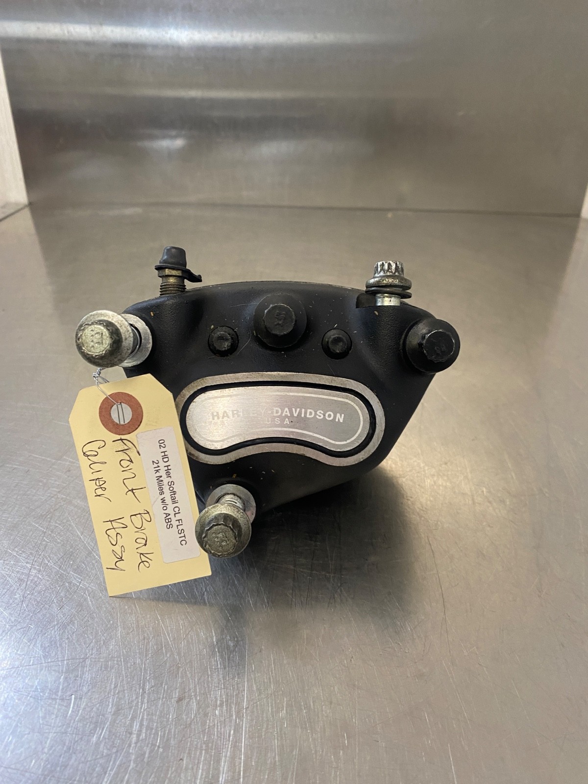 2002 Harley Davidson Heritage Softail Front Wheel Brake Caliper Assembly