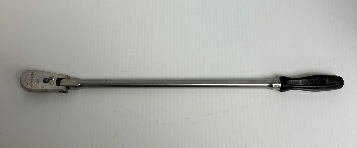 Snap-on USA 3/8″ Drive HARD HANDLE Flex Head Ratchet FHLLFD80 18” 1/2 In.