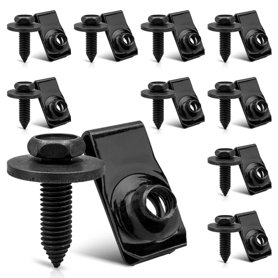Body Bolts & U Nuts Kit for GM Ford Chevy Buick Chrysler Bumper Fasteners 115011