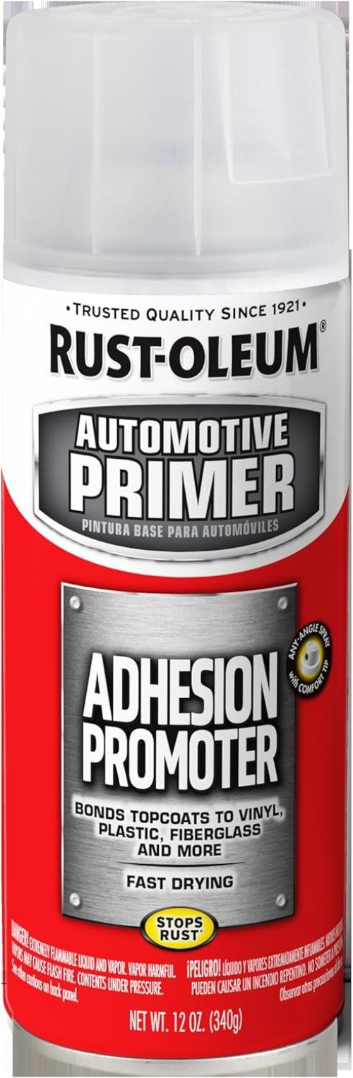 Fast-Drying Clear Adhesion Promoter Primer Spray – 11 oz. for Automotive Use