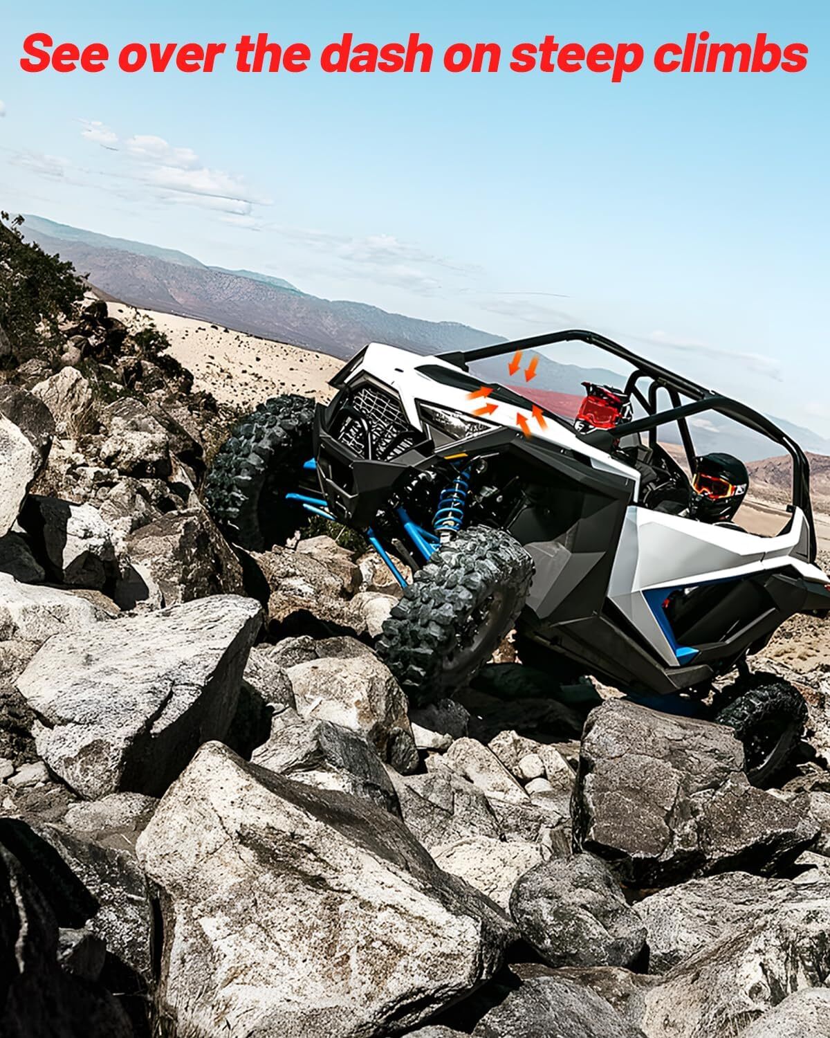 Heavy Duty Metal Seat Riser for Polaris RZR PRO XP 2020-2023/RZR PRO R 2022-2023
