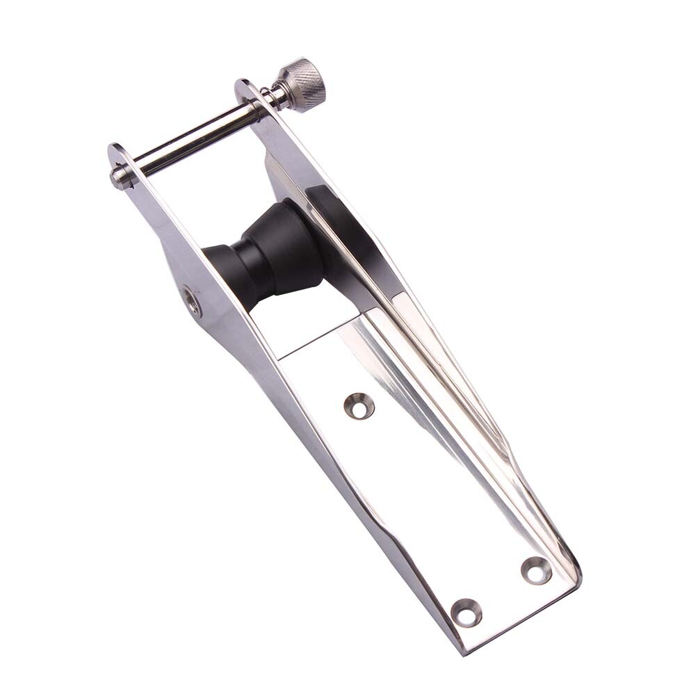 Stainless Steel Bow Boat Anchor Roller Bracket Rubber Roller 200mm for Fixed