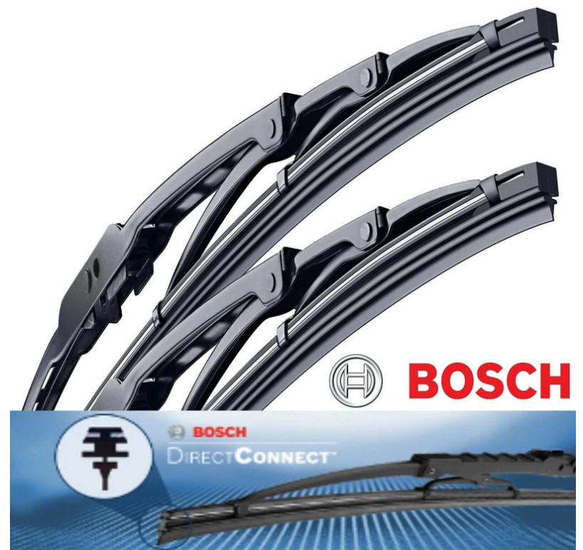 BOSCH Direct-Connect 26″+18″ Wiper Blades Front Left & Right (Set of 2)