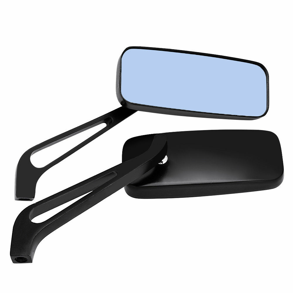 Rectangle Motorcycle Mirrors For Harley V-Rod Night Rod Street Glide Road Glide