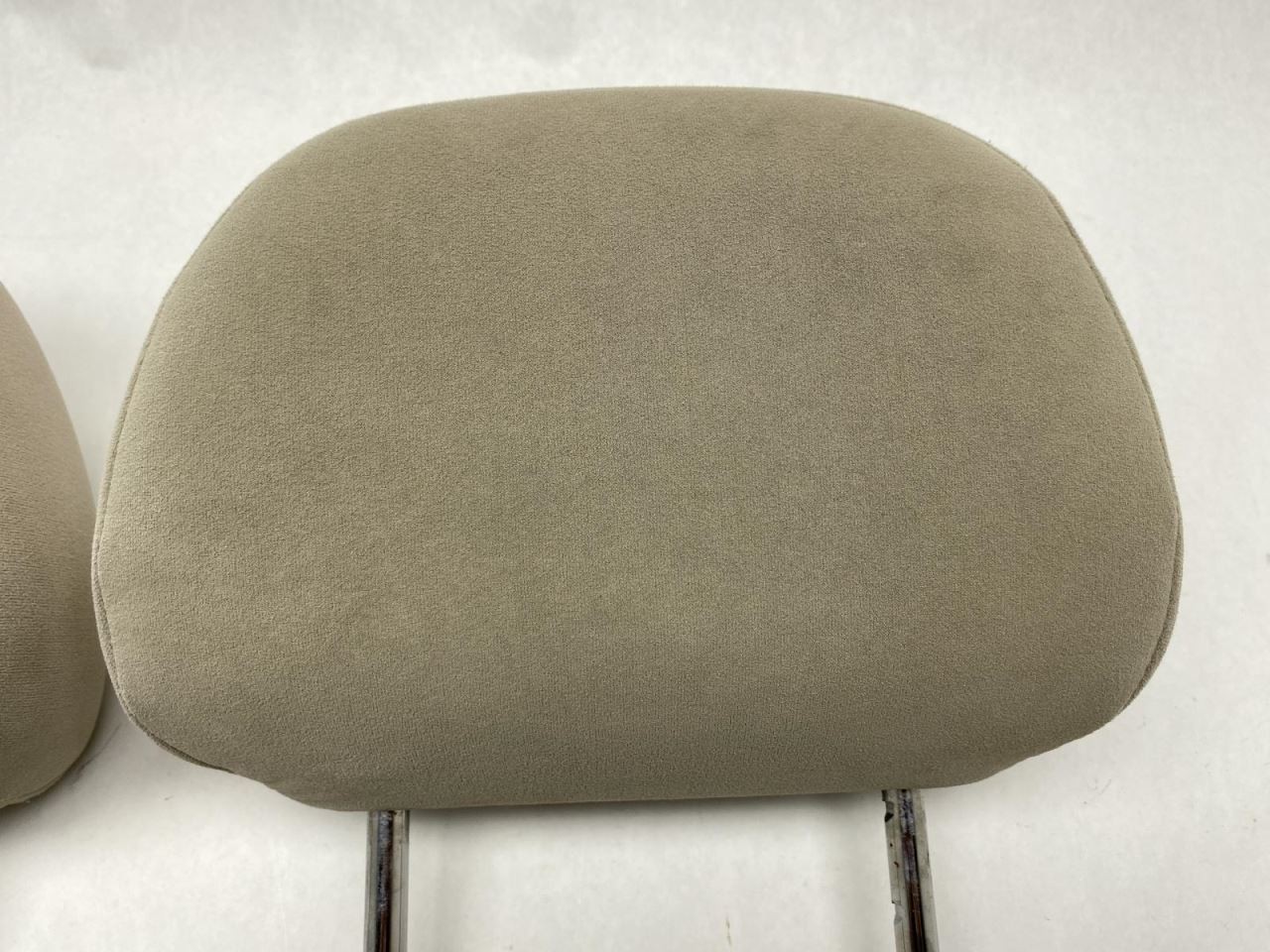 Front Seat Headrest x2 Cloth Medium Light Stone Fits 2008-2009 Ford Taurus 88008