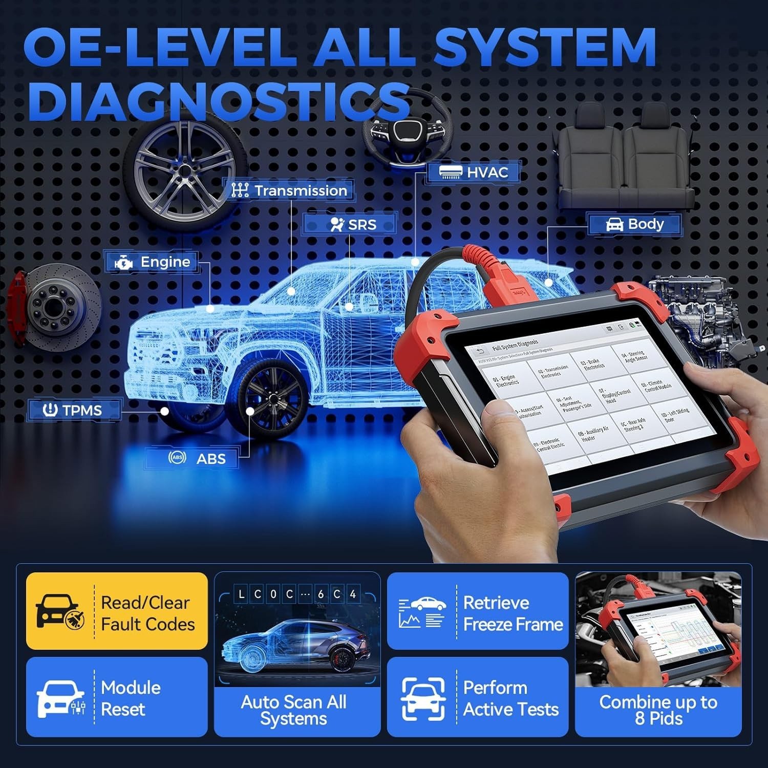 OBD Diagnostic Adapter Cable For Ducati Motorcycles 4Pin to 16Pin Connector Tool