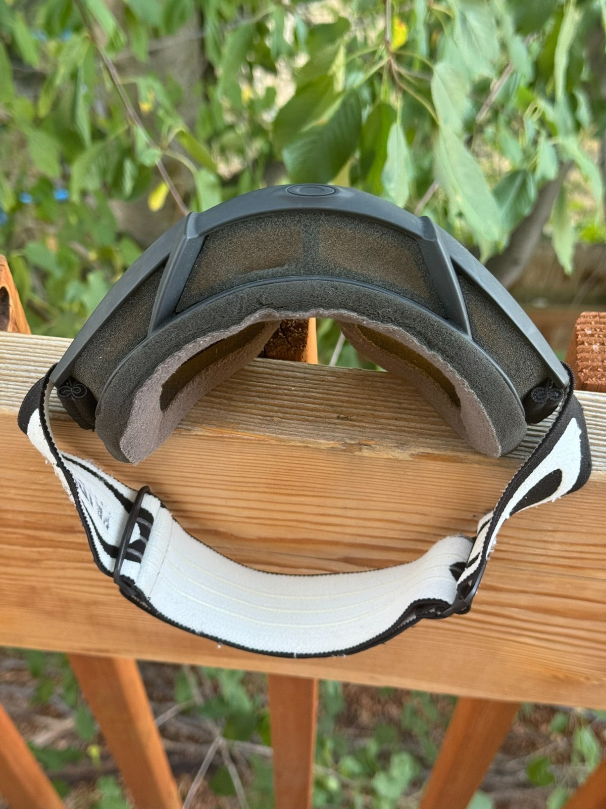 Oakley Proven Over The Glass OTG Goggles Black Motocross MX Ski Snow Persimmon