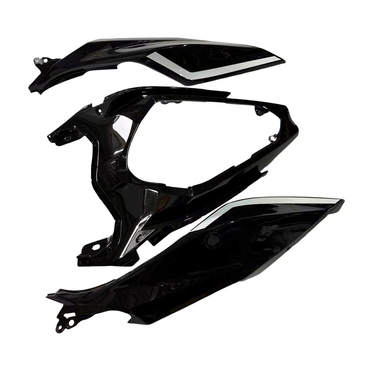 Black Injection Fairings for Kawasaki Ninja Z400 2018 2019 2020 Plastic Bodywork