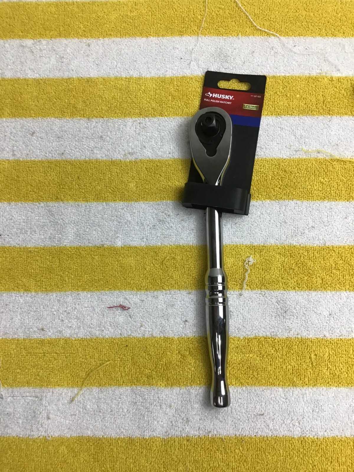 107 423 HUSKY 1/2″ Drive Fine tooth Full Polish Ratchet – 72 Teeth Free Shipping