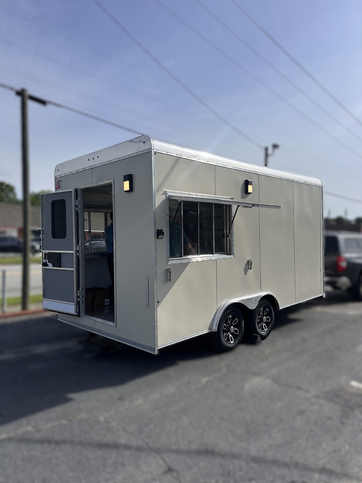 Quality Concession Trailer Serving Window size 33″ X 53″ “LIFETIME WARRANTY”!