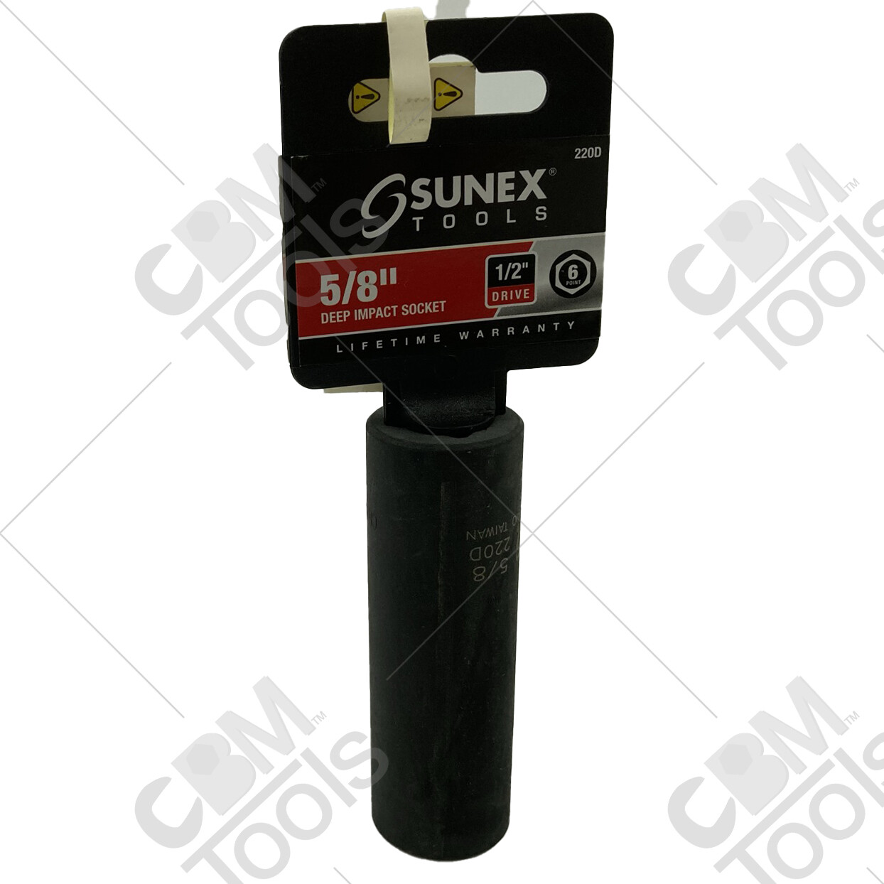 Sunex 220D 1/2″ Drive 6 Point 5/8″ Deep Impact Socket