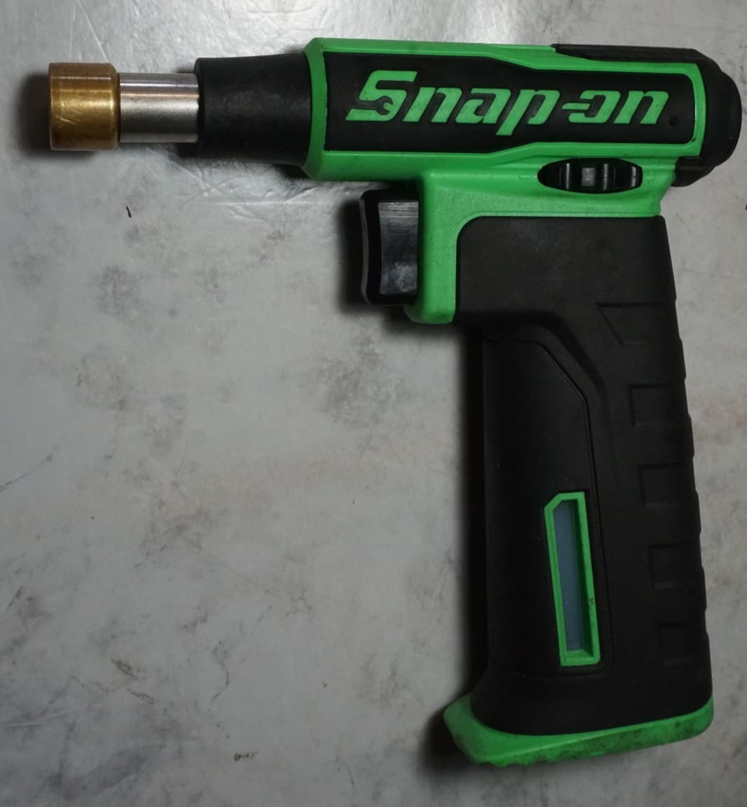 (RI4) Snap-on Tools GREEN 50-220 Watts Butane Gas Torch TORCH300G