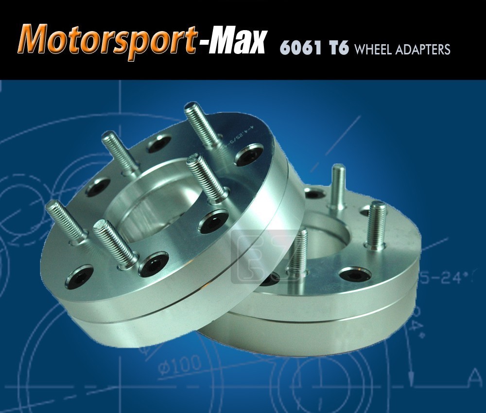 2 Wheel Adapters 4×4.5 To 5×100 | 5 Lug 100 Bolt Pattern Wheels on 4×4.5 Hub