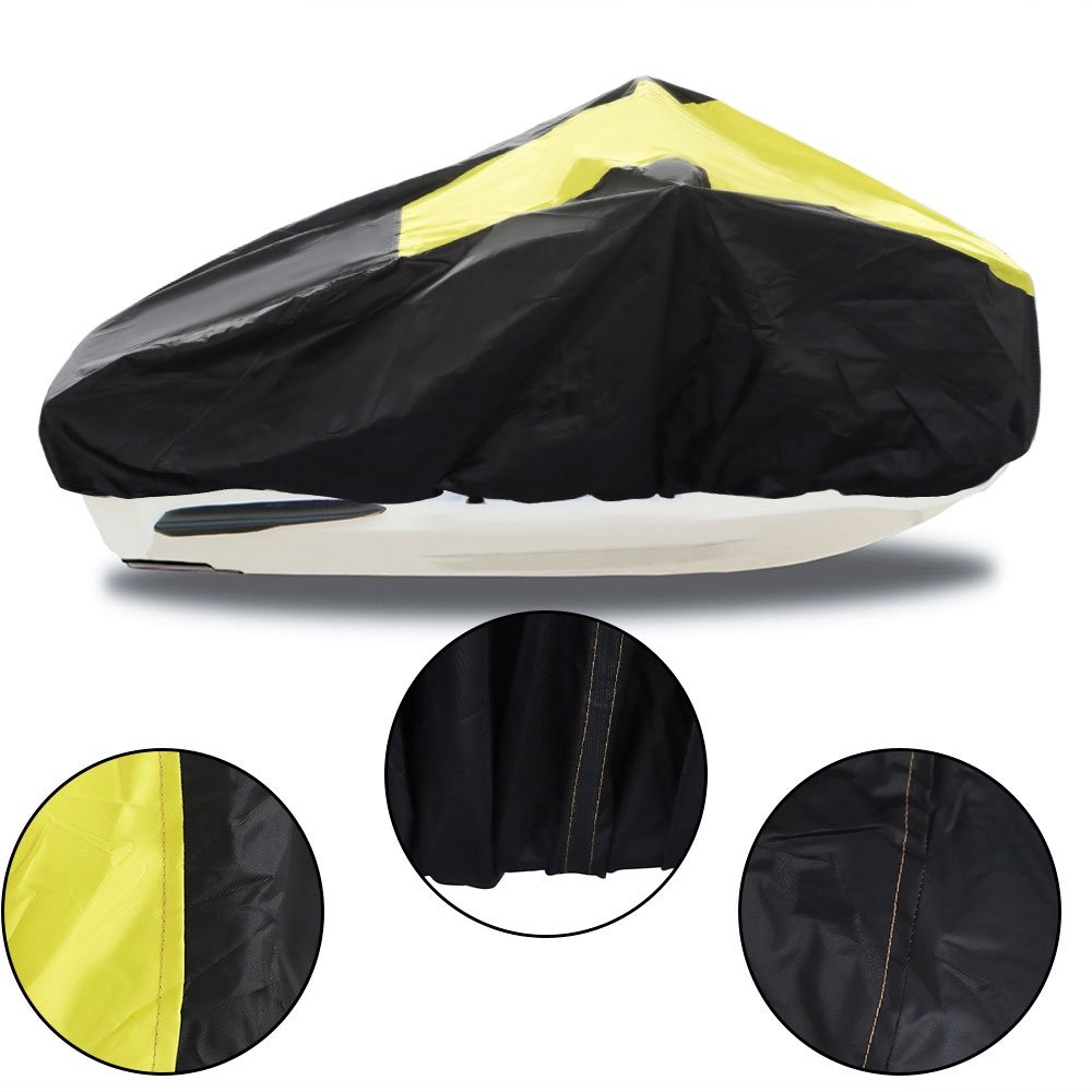 Waterproof 420D Trailerable Jet Ski Cover Marine Grade Heavy Duty Polyester PWC