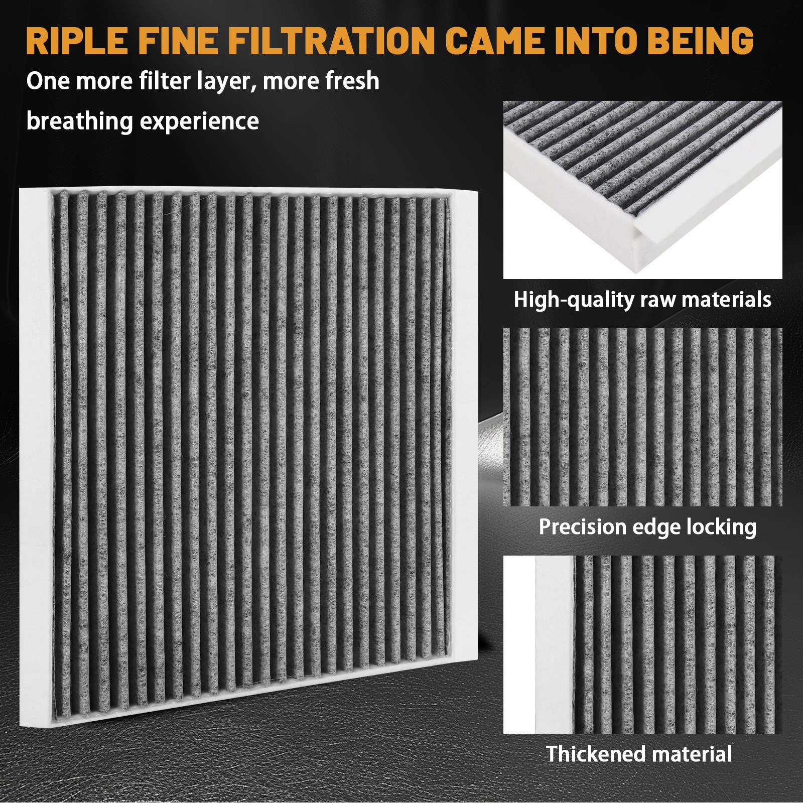Cabin Air Filter Charcoal A/C Filter Dodge Pontiac Toyota 87139YZZ09 C35644