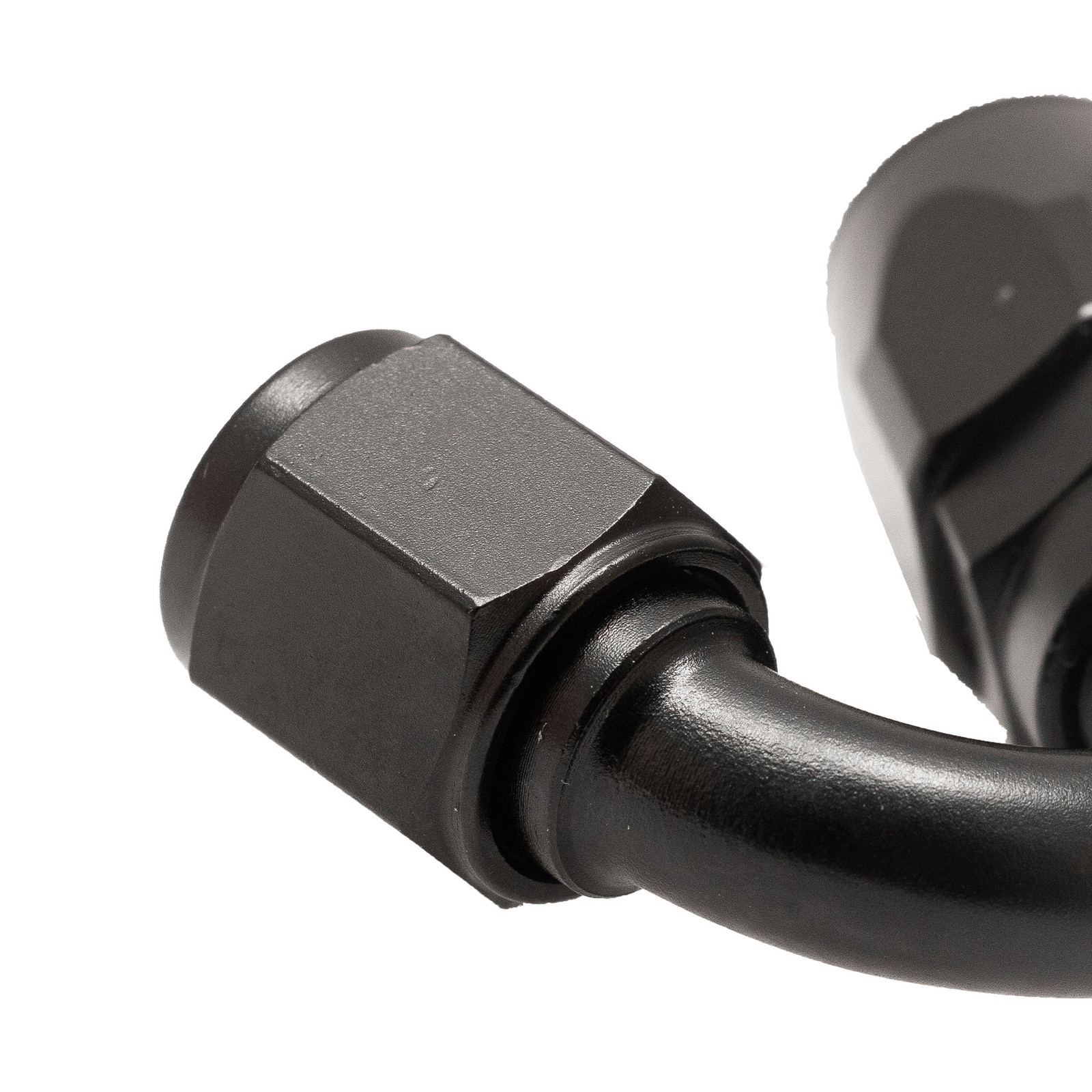 2x 6AN AN6 Hose End Fitting 150 Degree Swivel for Braided Fuel Hose Line;