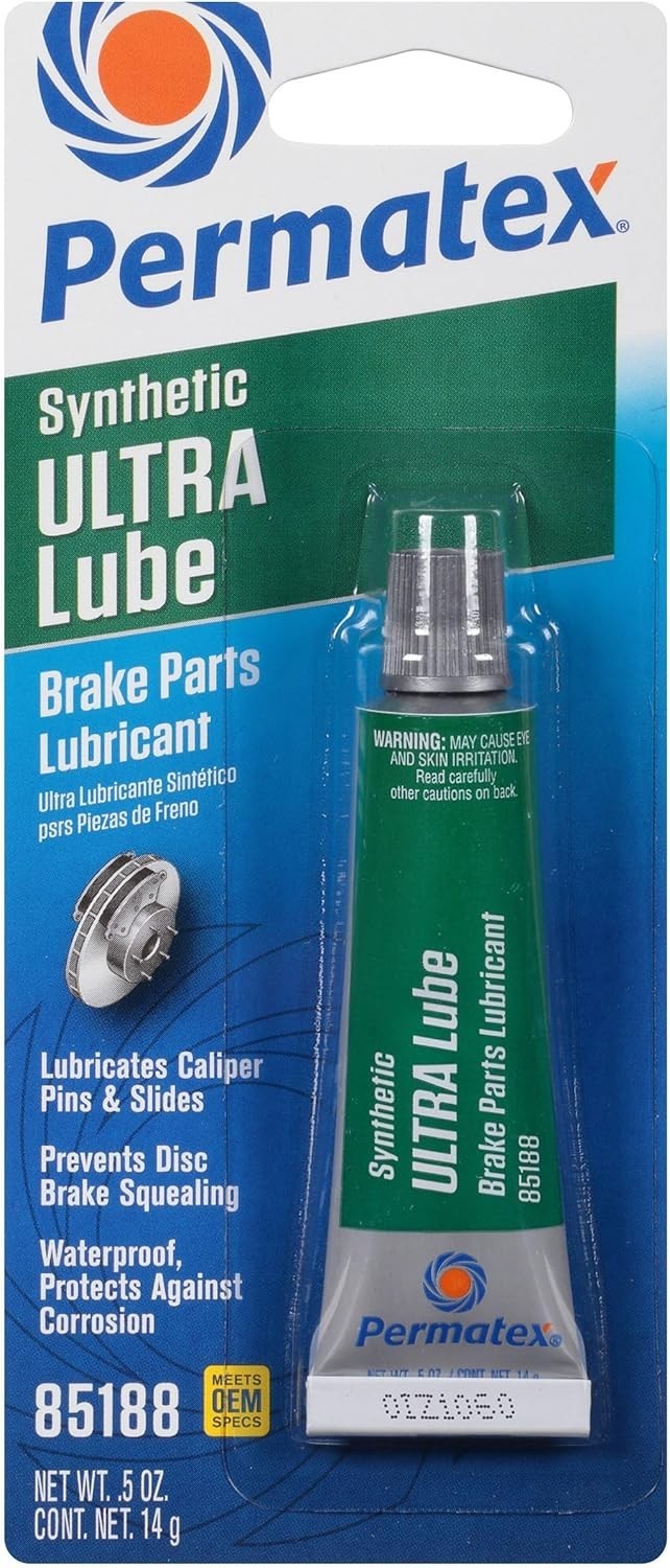 Permatex Ultra Disc Brake Caliper Lube Grease Sleeves Bushings Pistons Pin 0.5oz