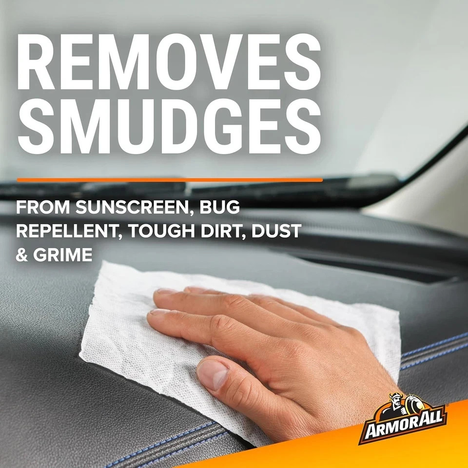 Armor All Car Interior Cleaner Wipes 60 Count Auto Cleaning For Cars Trucks New