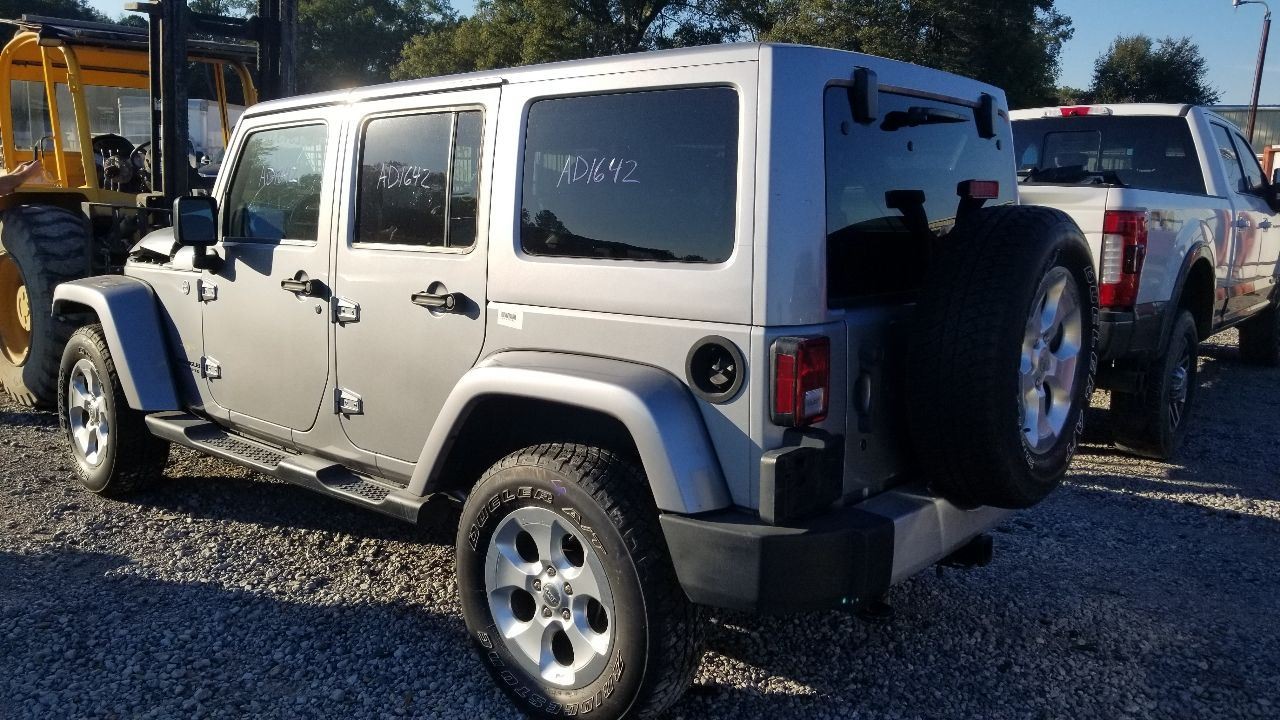 14 JEEP WRANGLER JK JKU REAR AXLE ASSEMBLY 3.6L 4X4 LEFT HAND DRIVE 3.73 RATIO