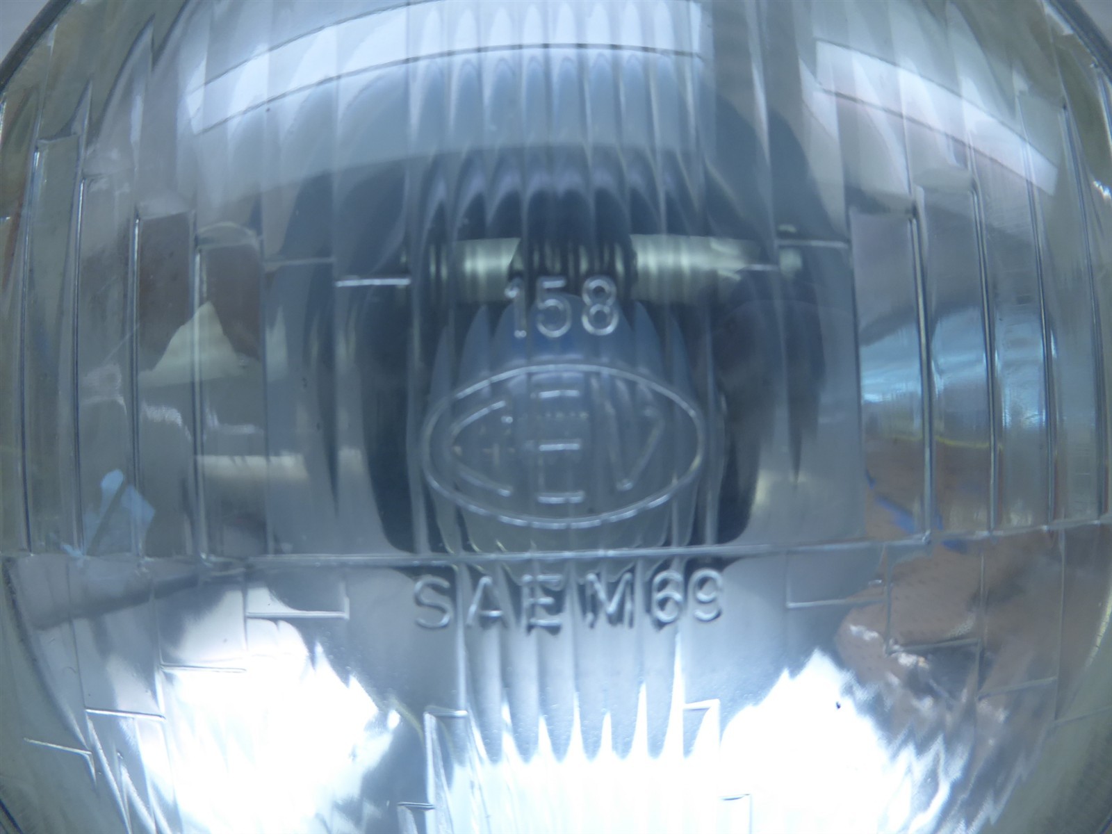 1975 AMF Harley SX 125 S21005. CEV sealed beam headlight