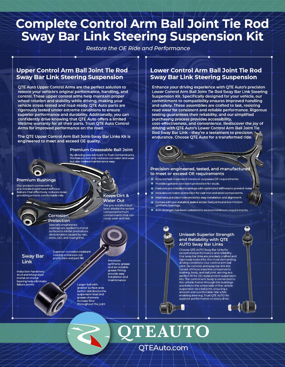 Front Left Lower Control Arm Ball Joint For 2012-2019 Nissan Versa