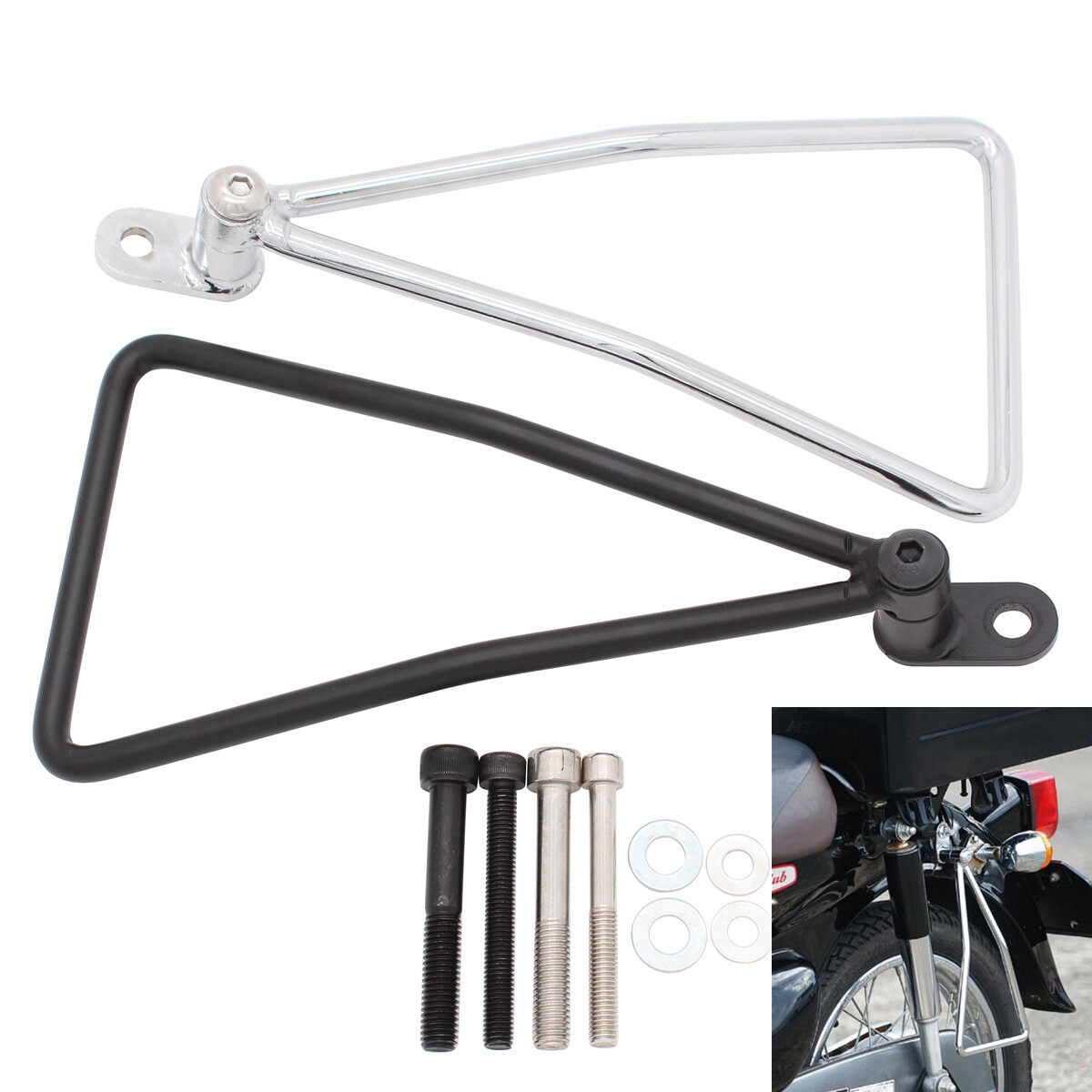 1 PCS Saddle bag Support Mount Bar Fit For Honda Super Cub 50 65 70 90 C100 C125