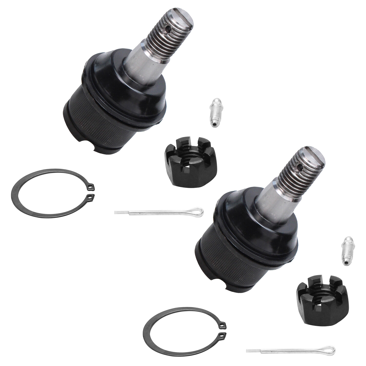 4×4 Front Upper & Lower Ball Joints Assembly for 06-08 Dodge Ram 1500 2500 3500