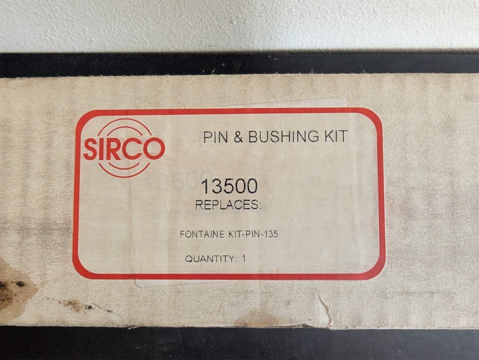 PARTIAL KIT – Sirco 13500 Multi Purpose Bushing Kit
