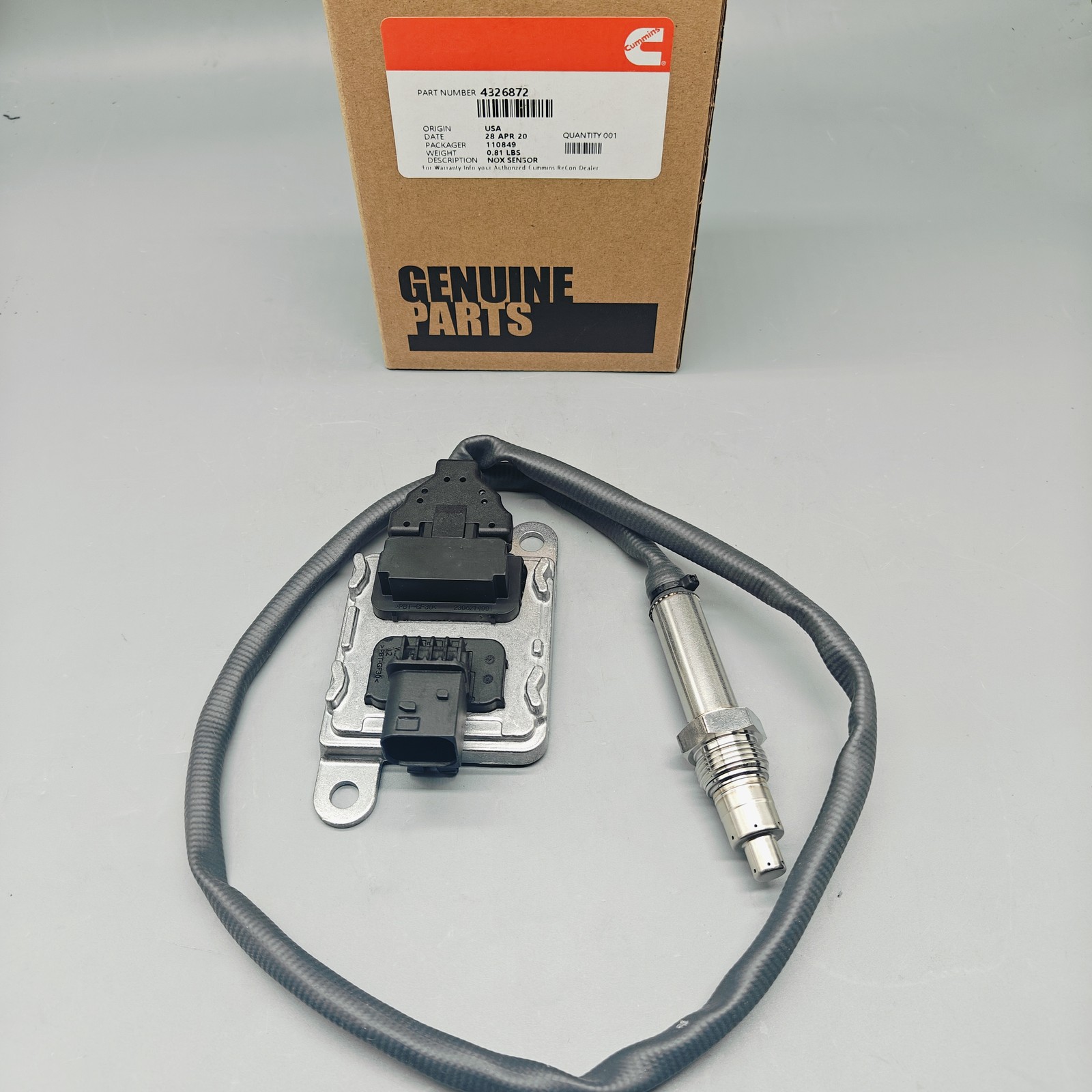 NEW 4326872 4326872RX Nitrogen Oxide Sensor For Cummins NOX USA