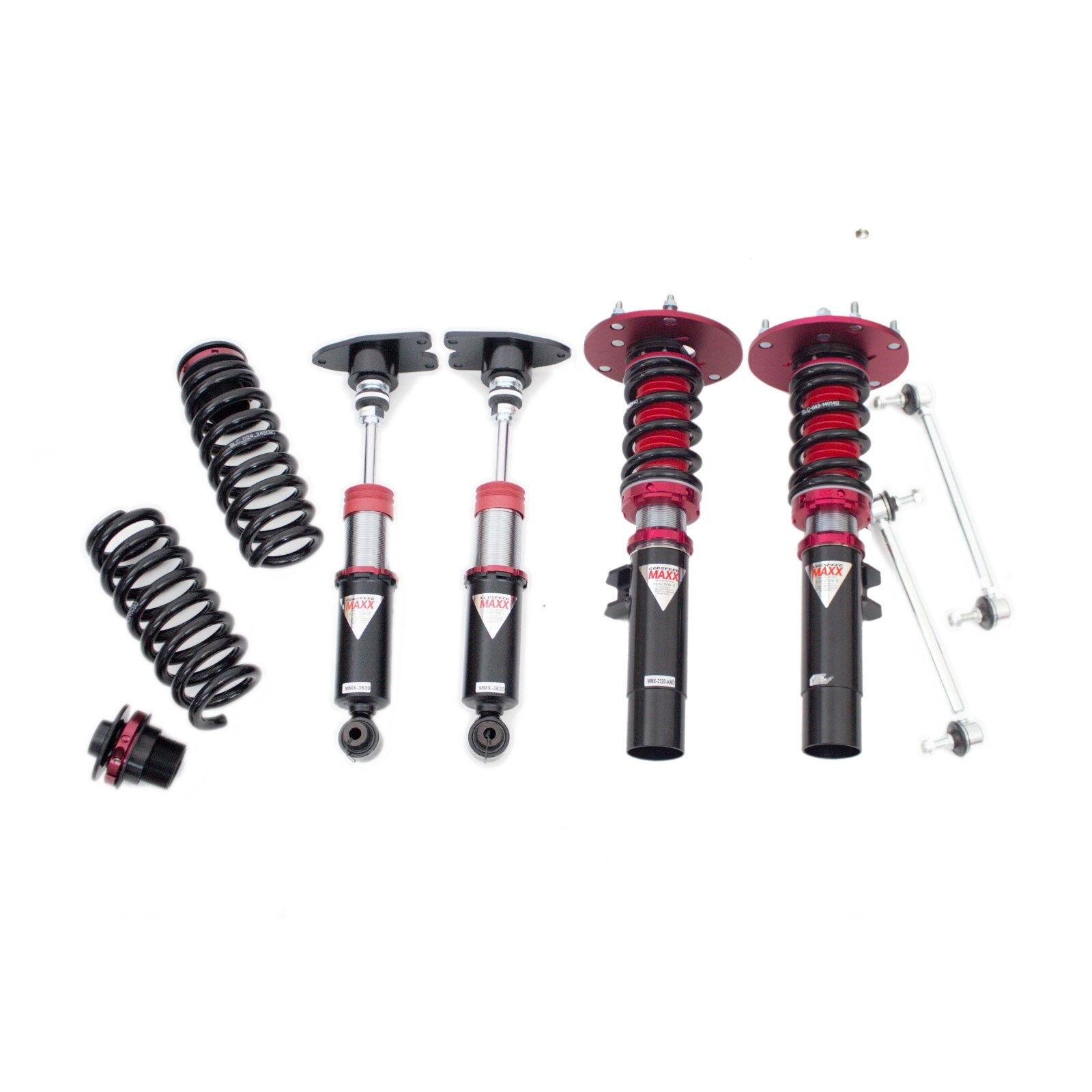 GODSPEED MAXX COILOVERS FOR BMW 4-SERIES RWD F32/F33/F36 16-20 (5-BOLTS W/EDC)