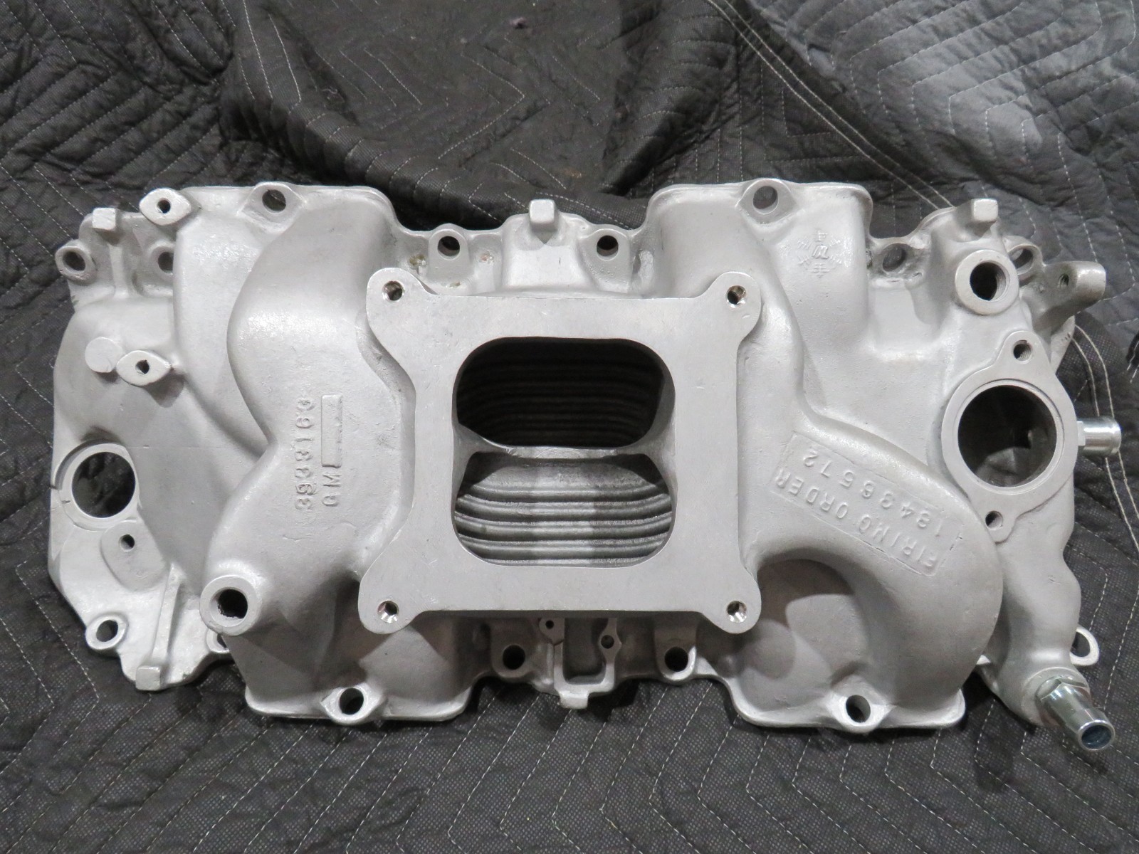 68 69 GM Alum Rect Port Intake Manifold #3933163–L78/396-L72/427-Prof Restored!