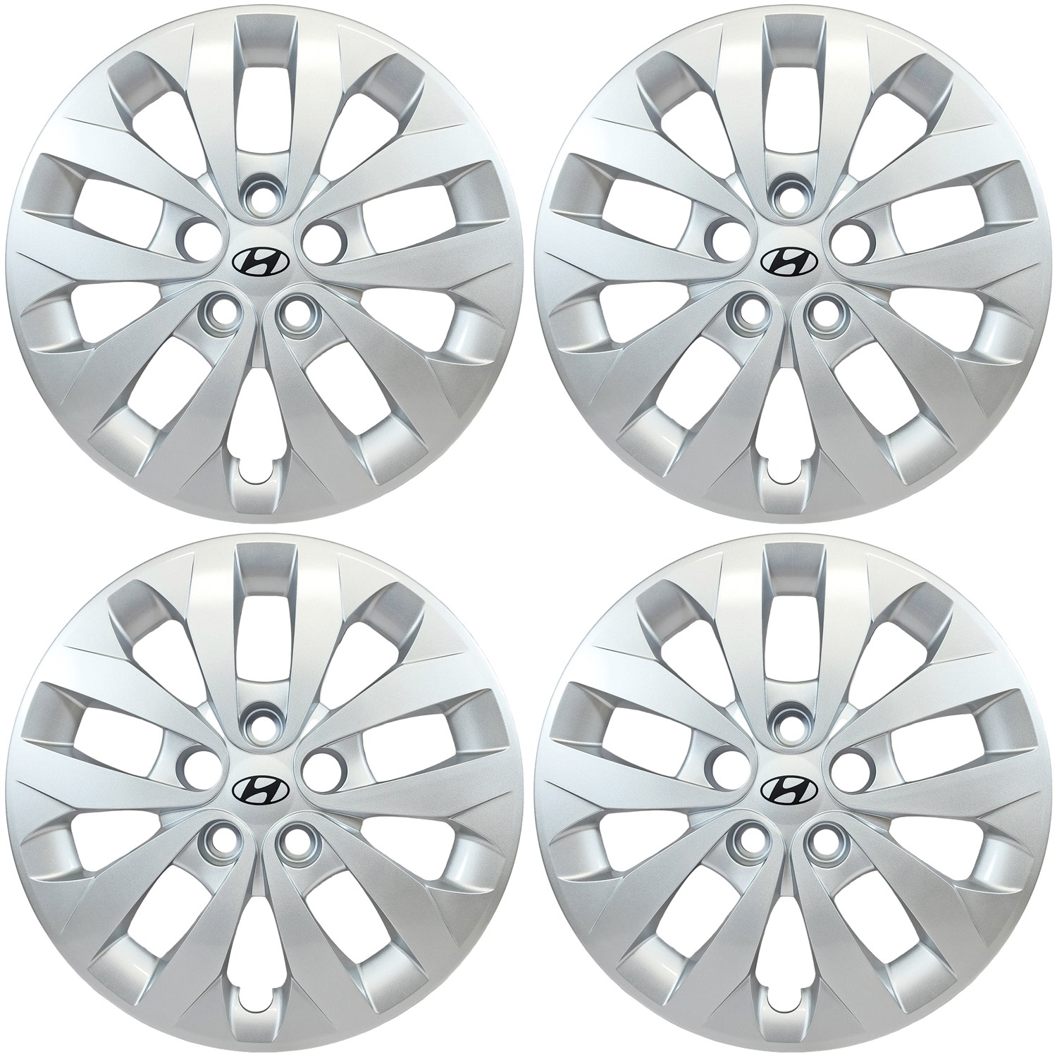 ? Fits 2016-2017 Hyundai Elantra GT 536-16S 16″ Hubcaps Wheel Covers LOGO SET/4