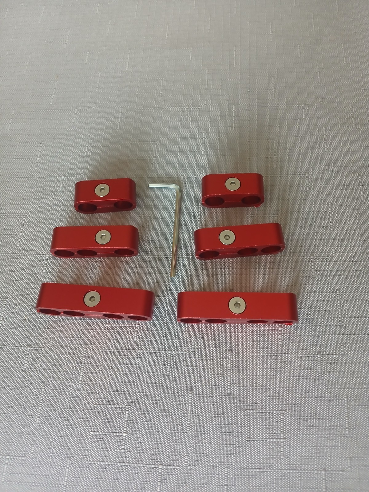 Spark Plug Wire Loom Separators Dividers 8.5mm 9mm 9.5mm 10mm 10.5mm 6 Piece Set
